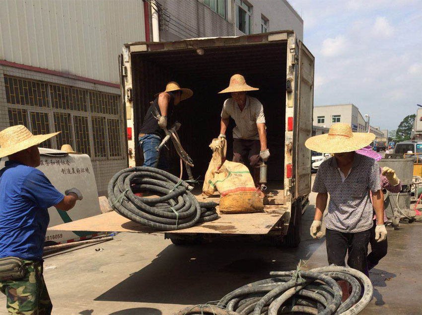 五通桥一部件厂房地基出现下沉注浆加固